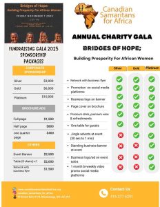 2025 Sponsorship package